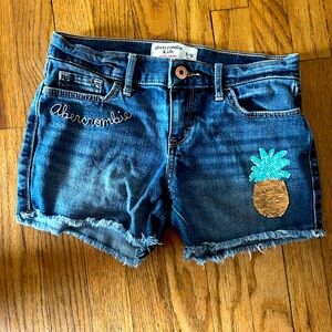 Girls Denim Shorts